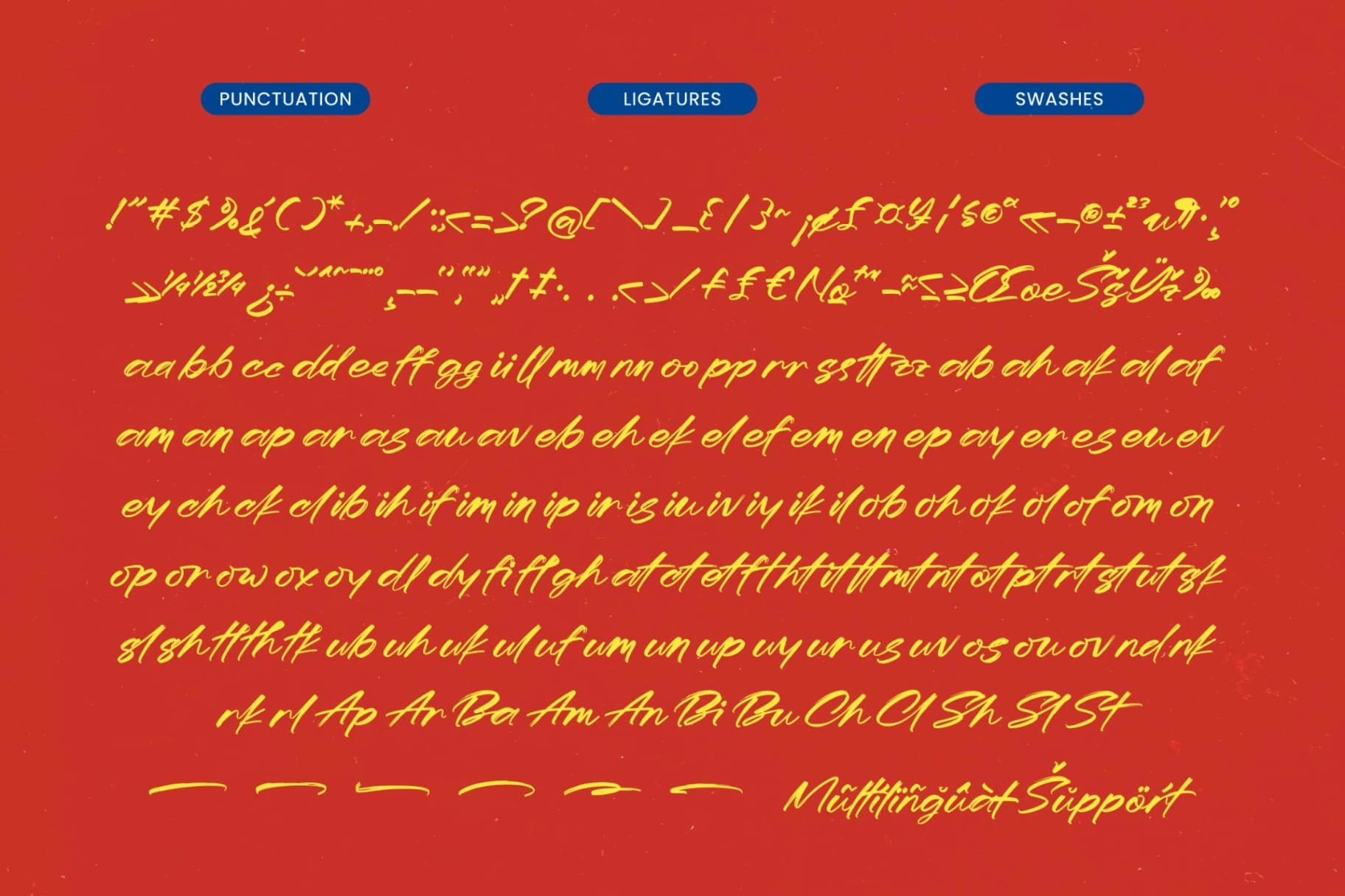Preview 18 for Bahery Stankif - Modern Brush Font