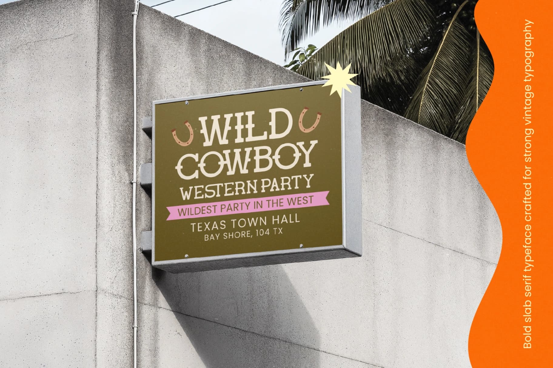 Preview 12 for Gatius Rodeo - Vintage Slab Serif Font