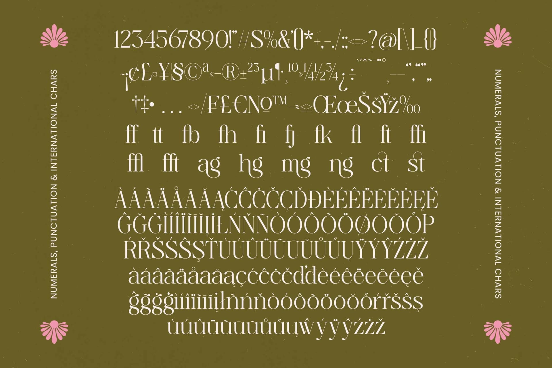 Preview 19 for Bagvan Anstic - Eleghant Thin Serif
