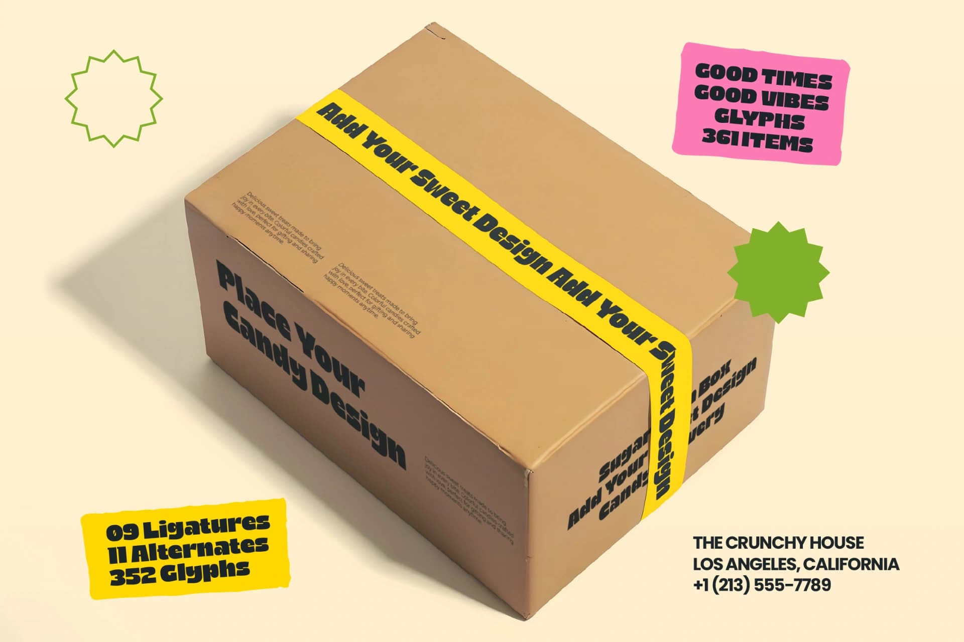 Preview 10 for Fresh Chunky – Retro Groovy Sans Display