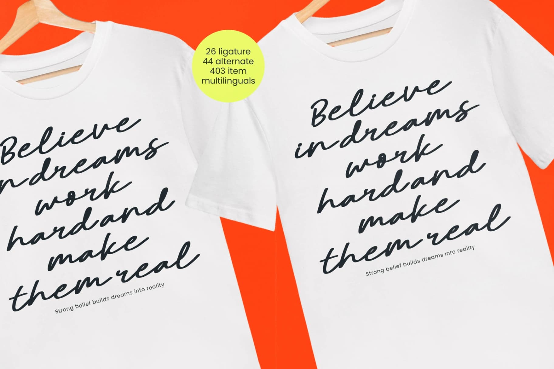 Preview 4 for Moments Simple Journaling - Handwritten Script Font