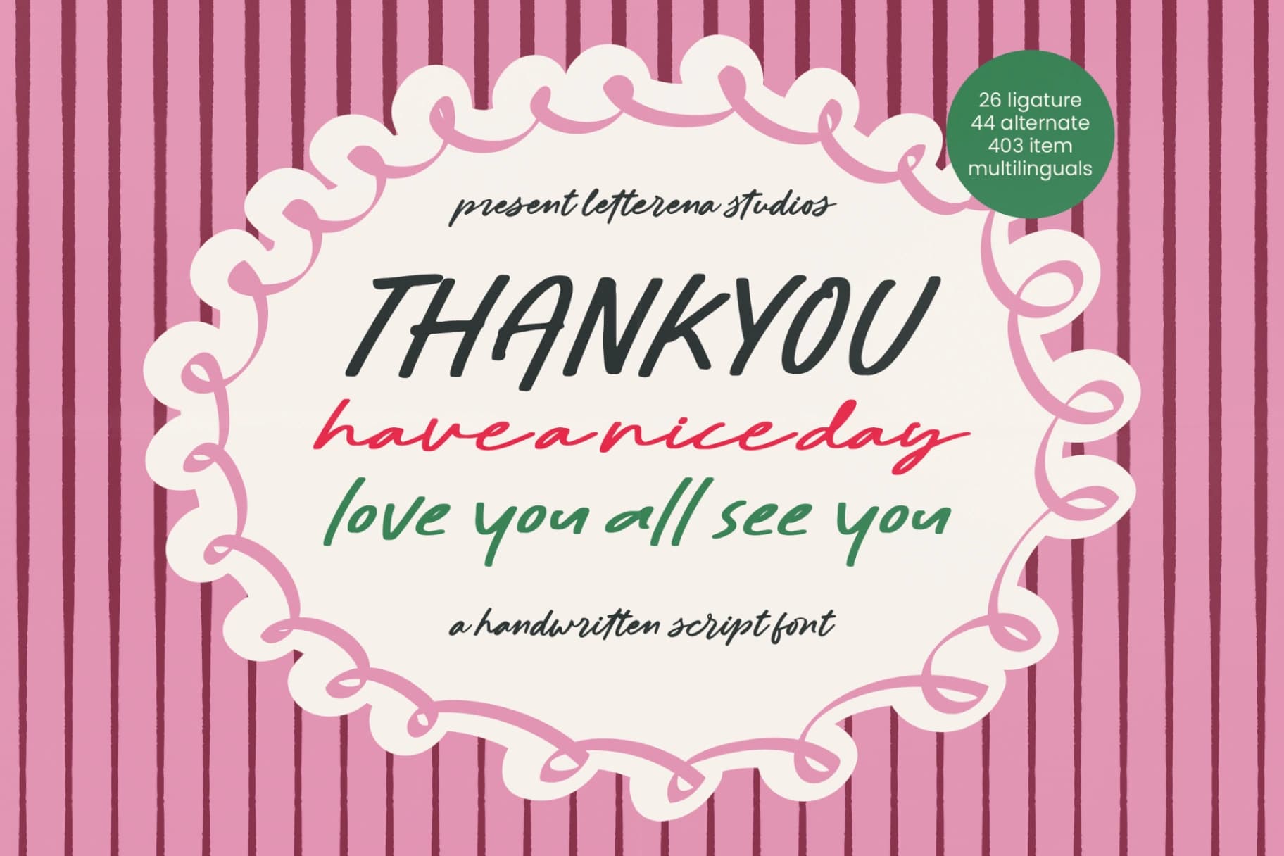 Preview 15 for Moments Simple Journaling - Handwritten Script Font
