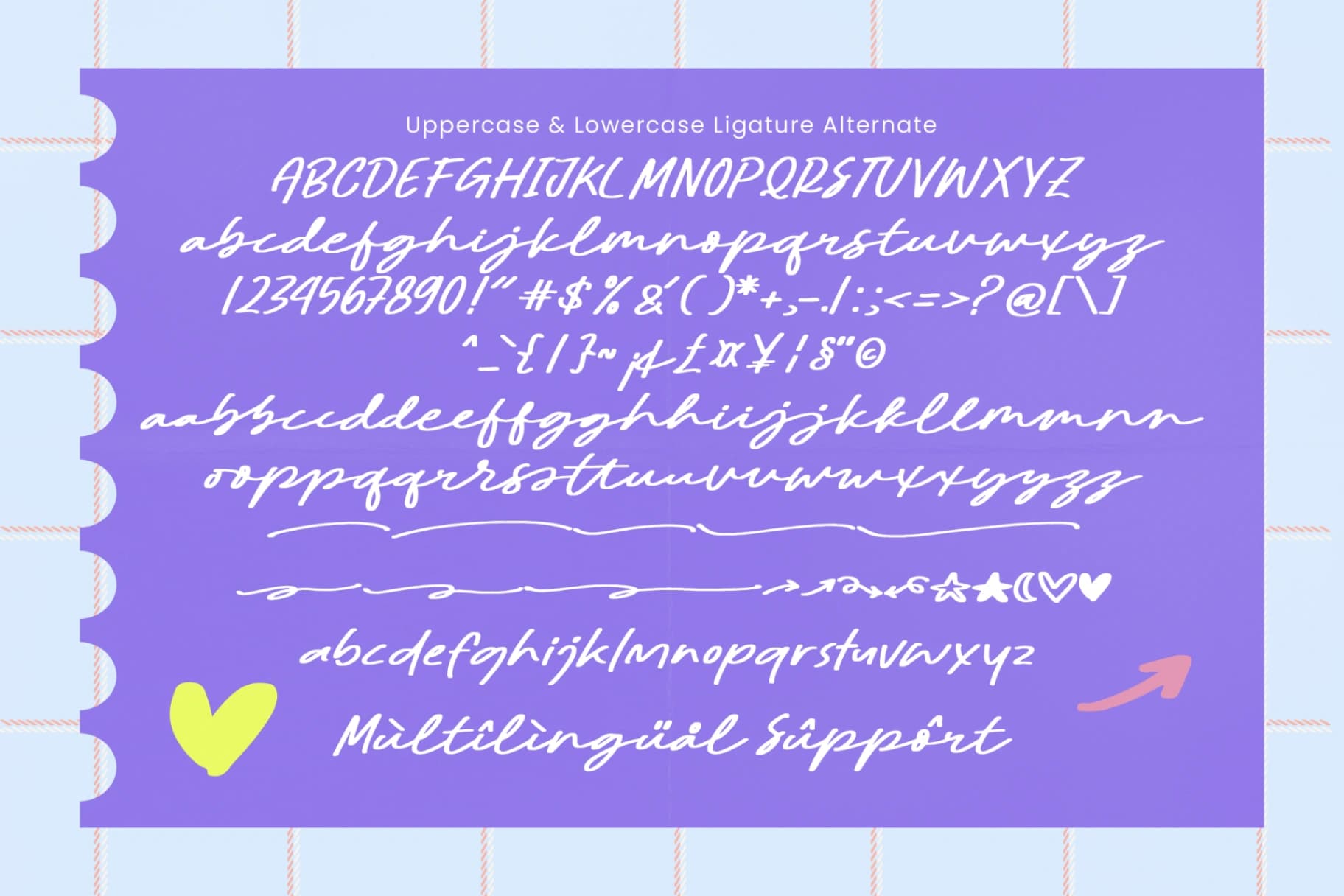 Preview 14 for Moments Simple Journaling - Handwritten Script Font