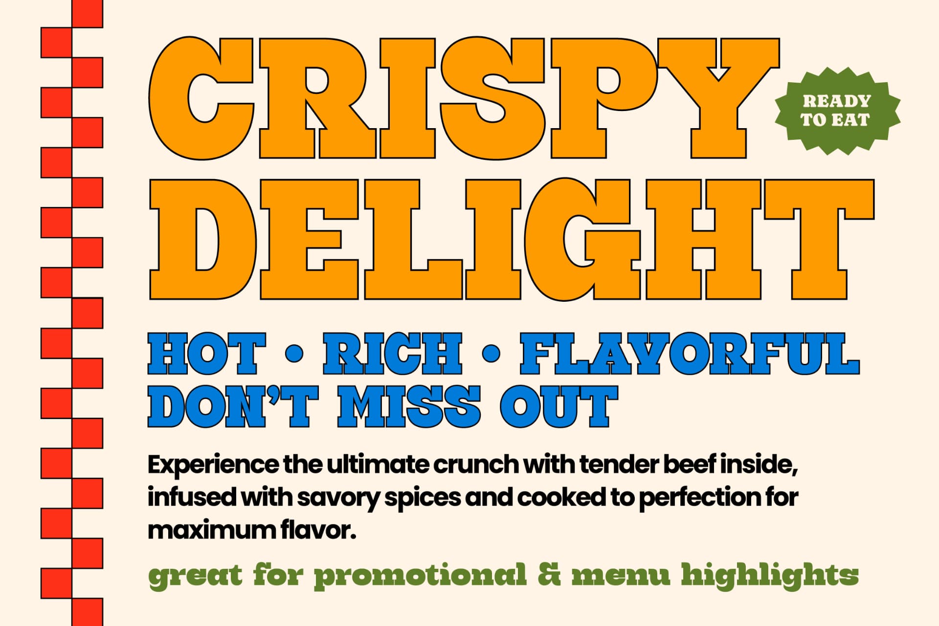 Preview 4 for Groovy Bigsky – Retro Vintage Serif
