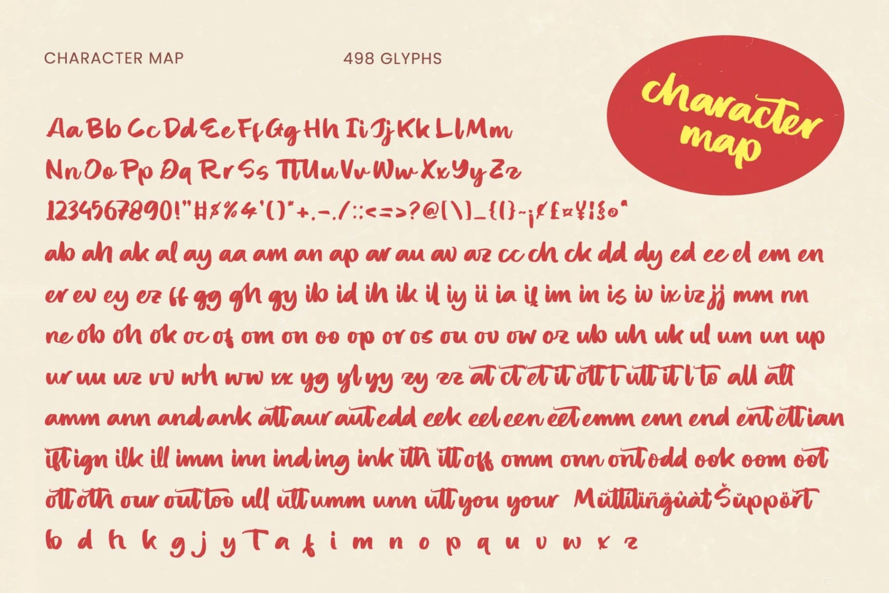 Preview 14 for Gud Female - Modern Brush Font