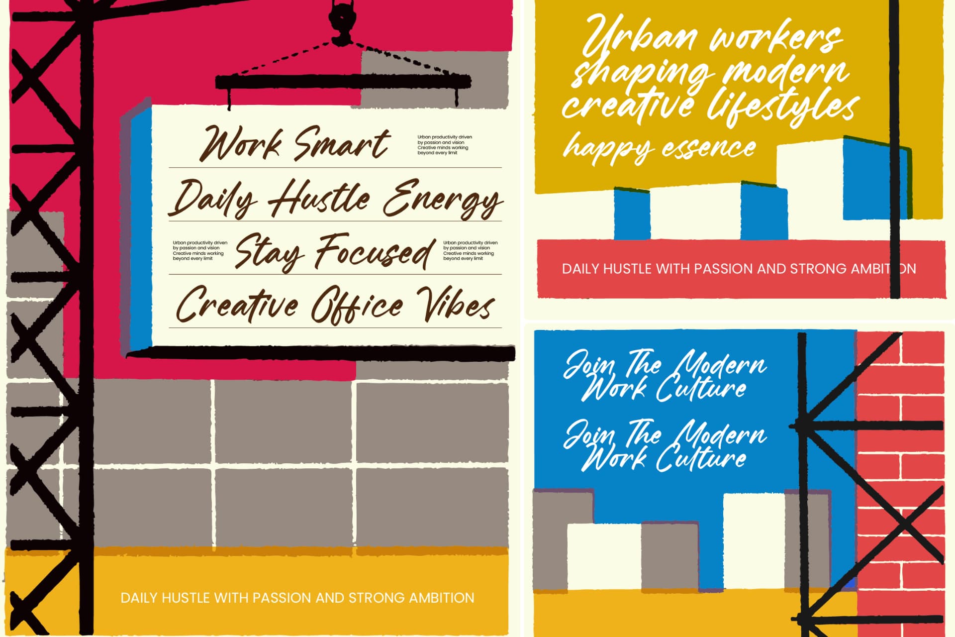 Preview 2 for Urban Rhythm - Modern Handwritten Font