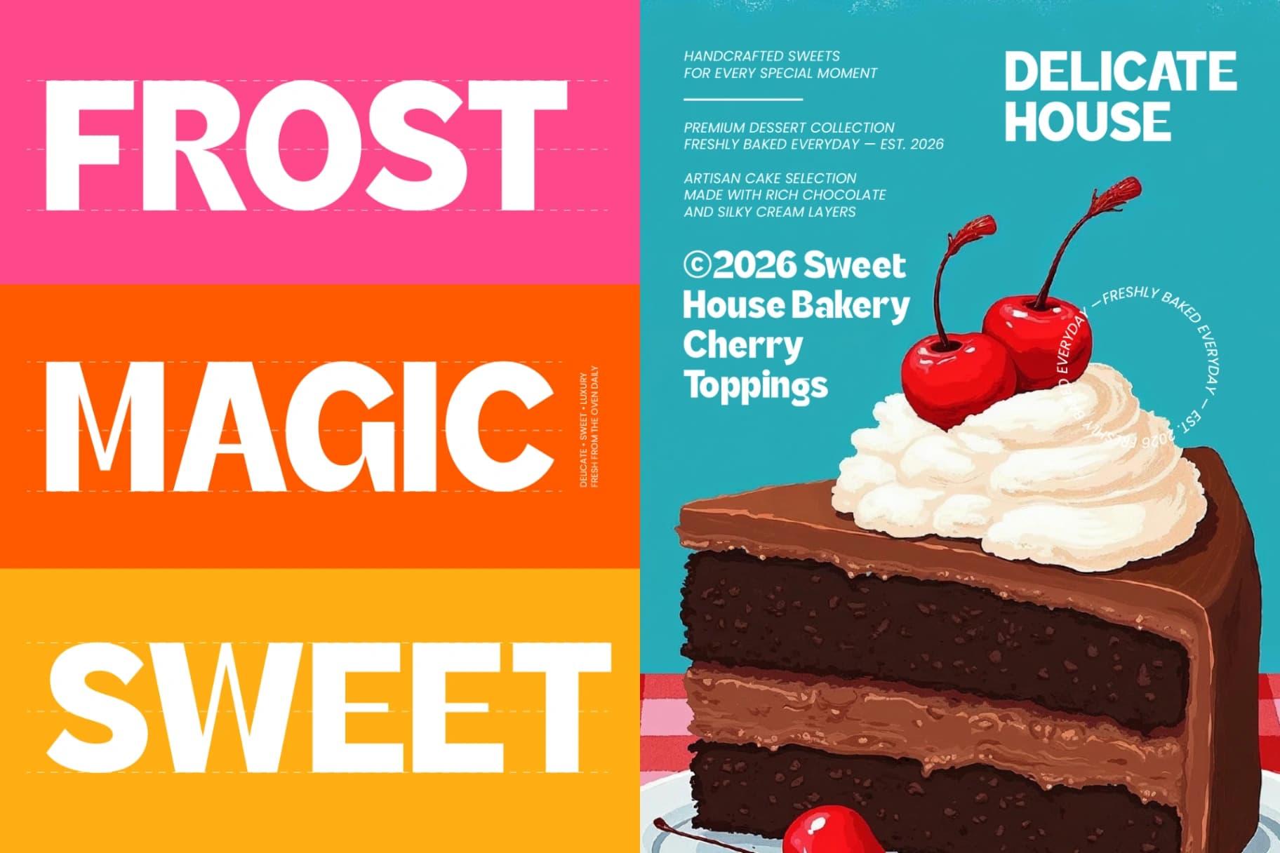 Preview 11 for Daily Quick – Bold Geometric Sans Serif