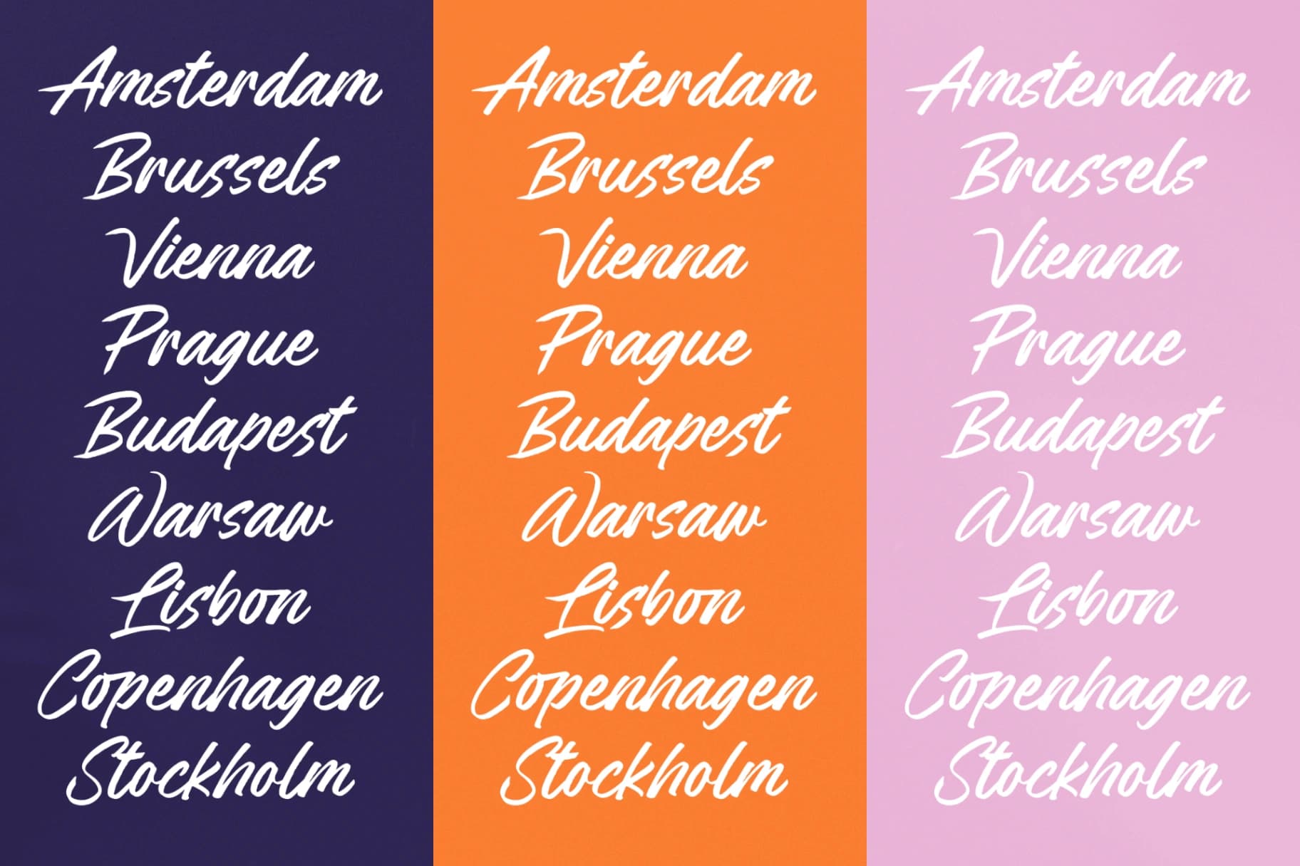 Preview 2 for Legont Heritage - Modern Brush Script