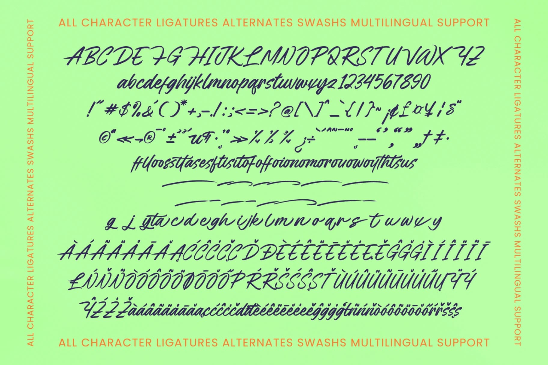 Preview 14 for Legont Heritage - Modern Brush Script