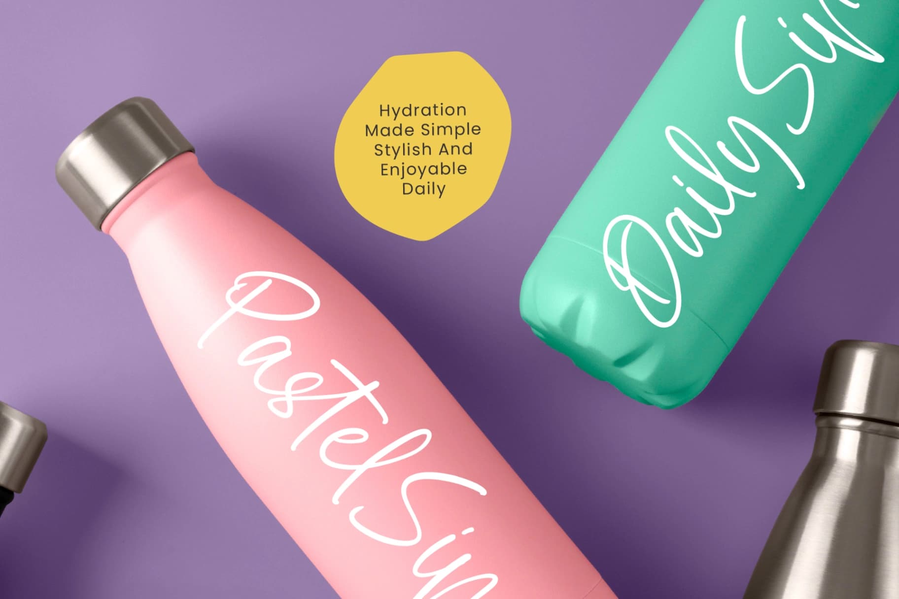 Preview 8 for Pastelswirl - Casual Handwritten Script Font