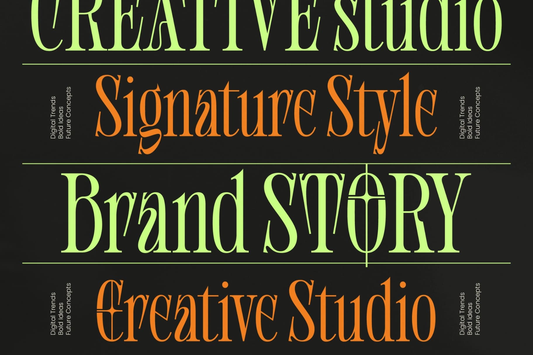 Preview 10 for Shliterin – Elegant Condensed Serif