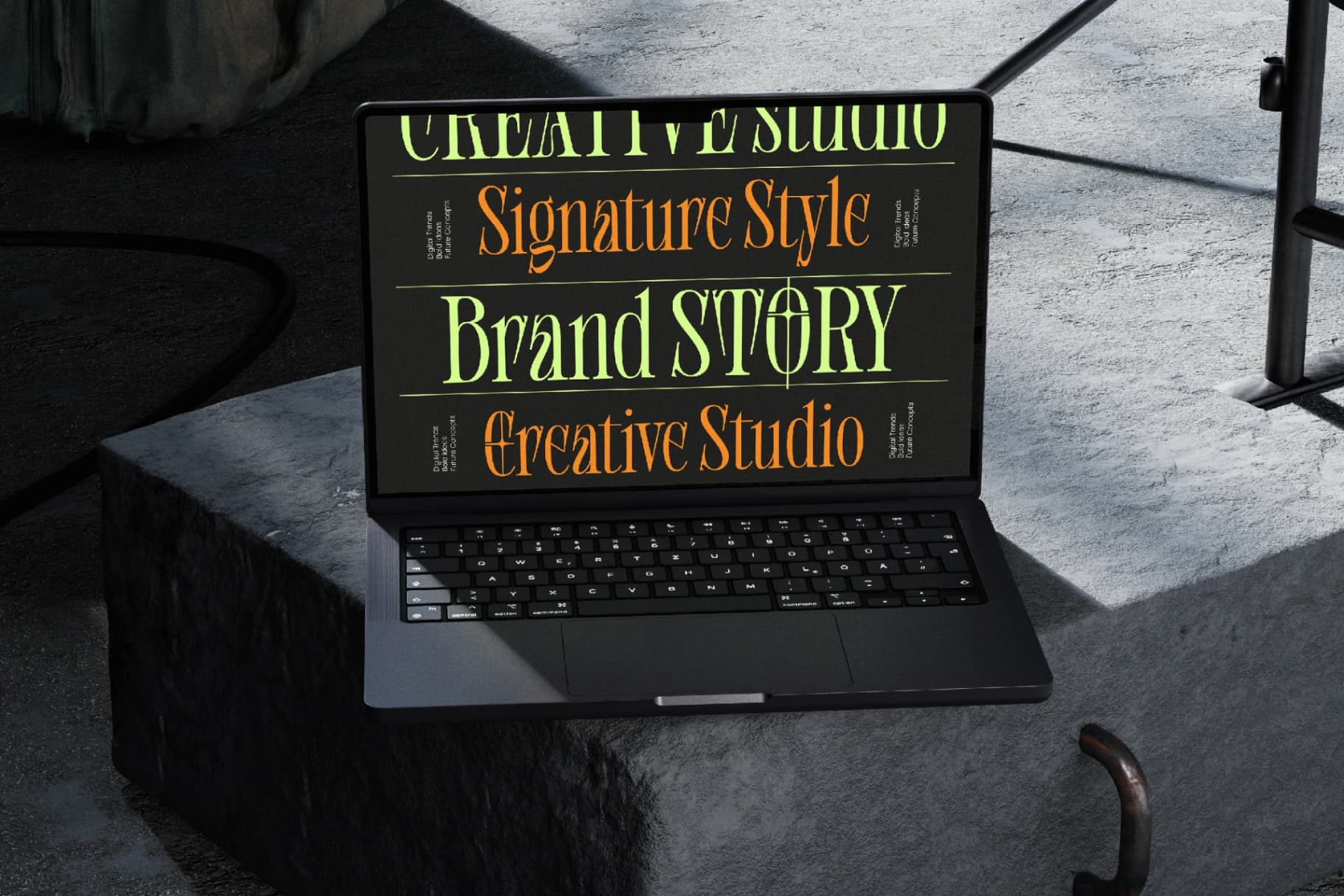Preview 4 for Shliterin – Elegant Condensed Serif