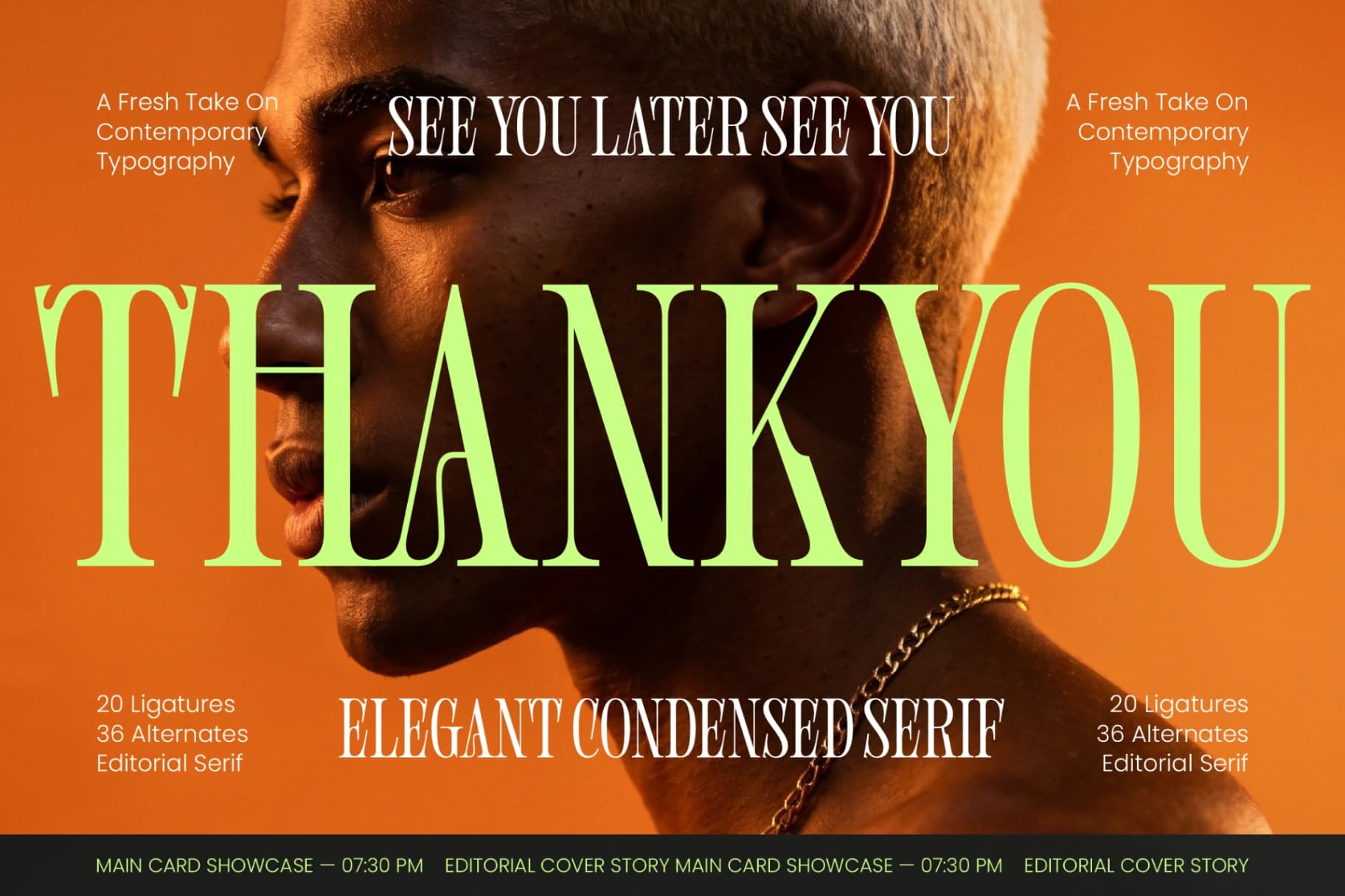 Preview 15 for Shliterin – Elegant Condensed Serif