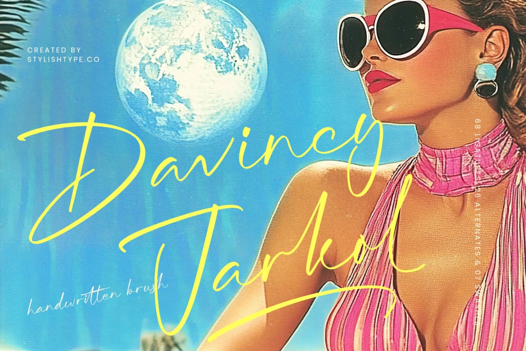 Preview of Davincy Jarkol - Handwritten Brush font