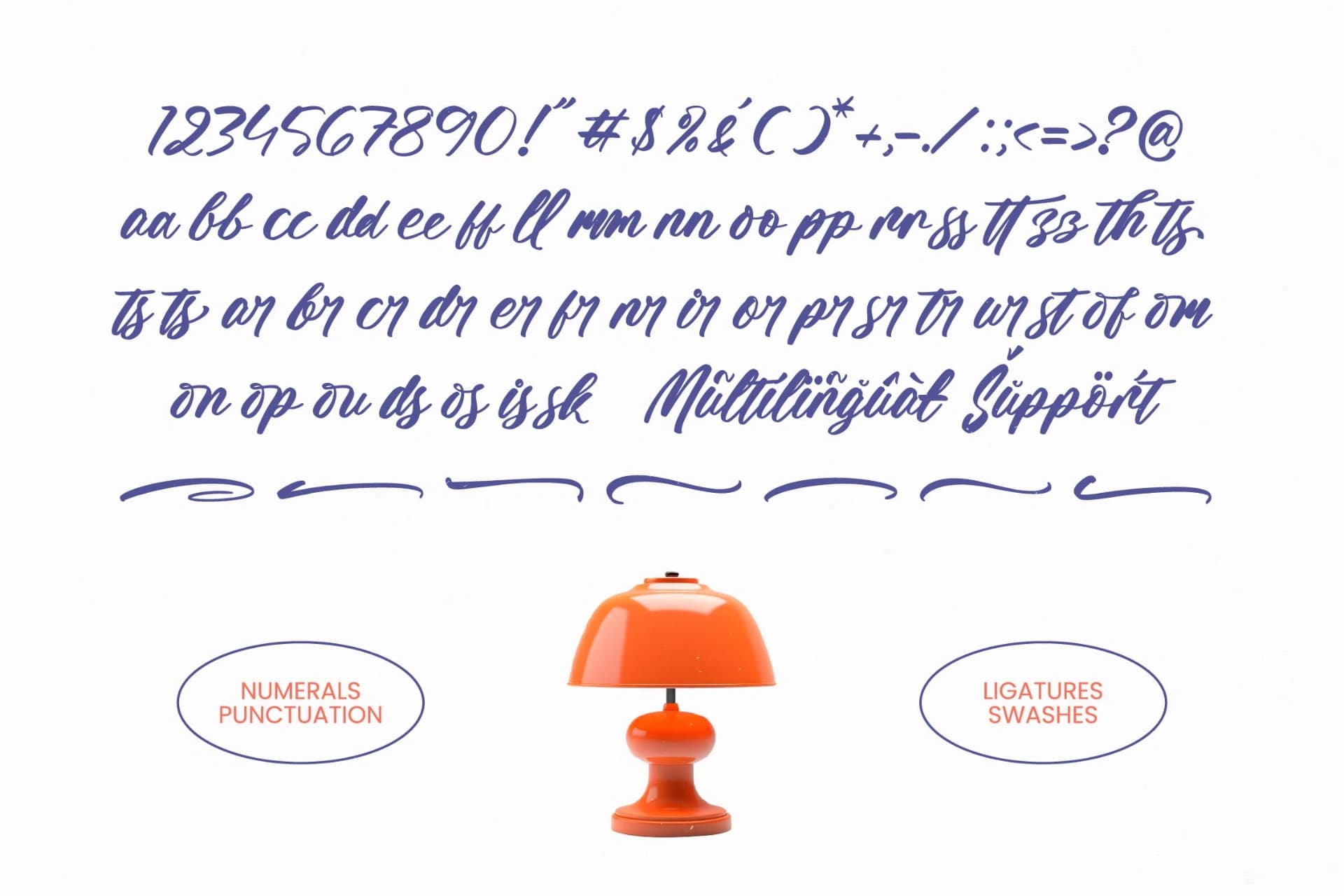 Preview 9 for Samorthy - Handwritten Brush Font