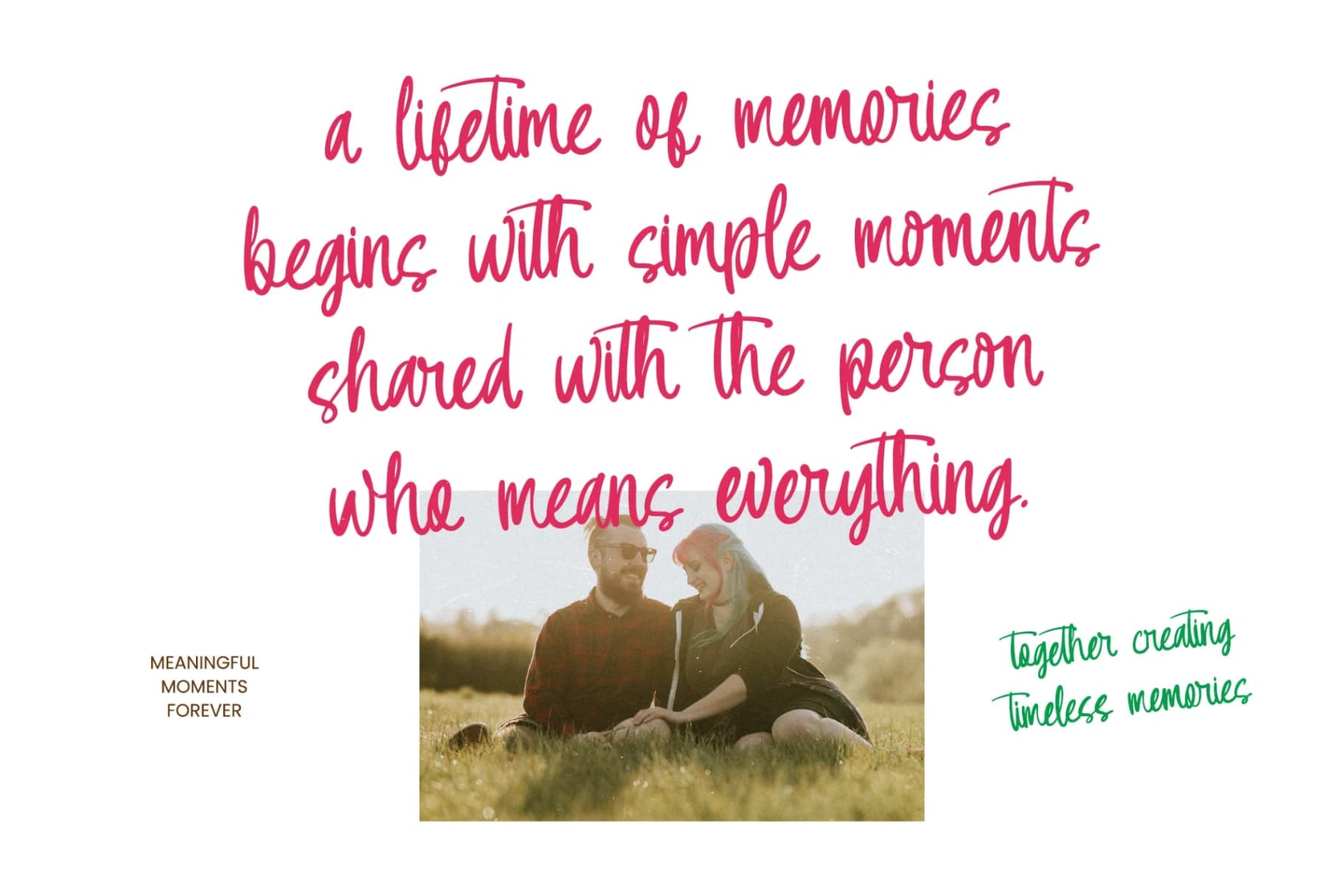 Preview 8 for Magical Holiday - Aesthetic Handwritten