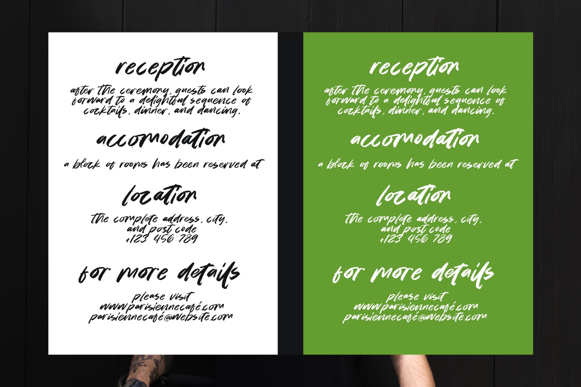 Preview 9 for Asphalt Pulse - Handwritten Brush