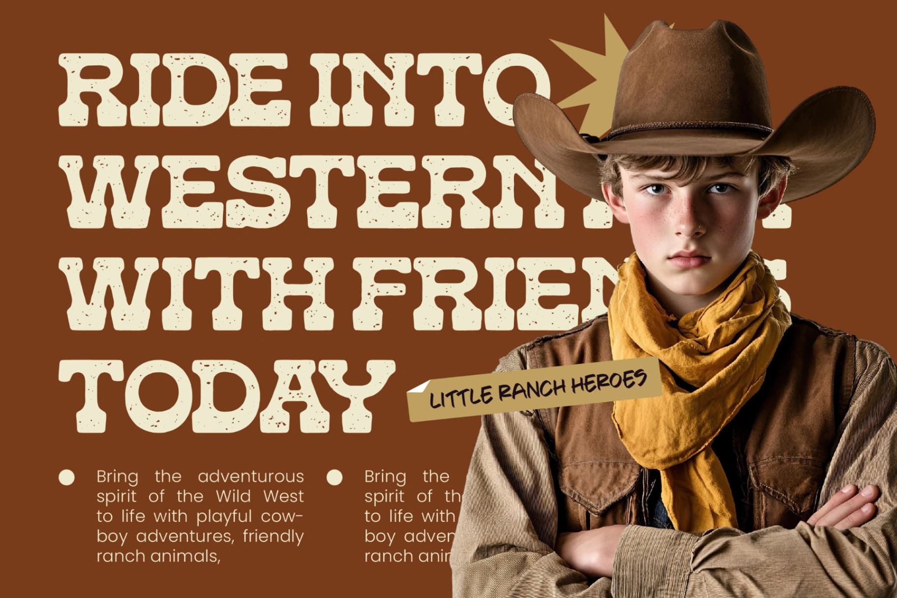 Preview 8 for Americana Desert Rider - Western Slab Serif