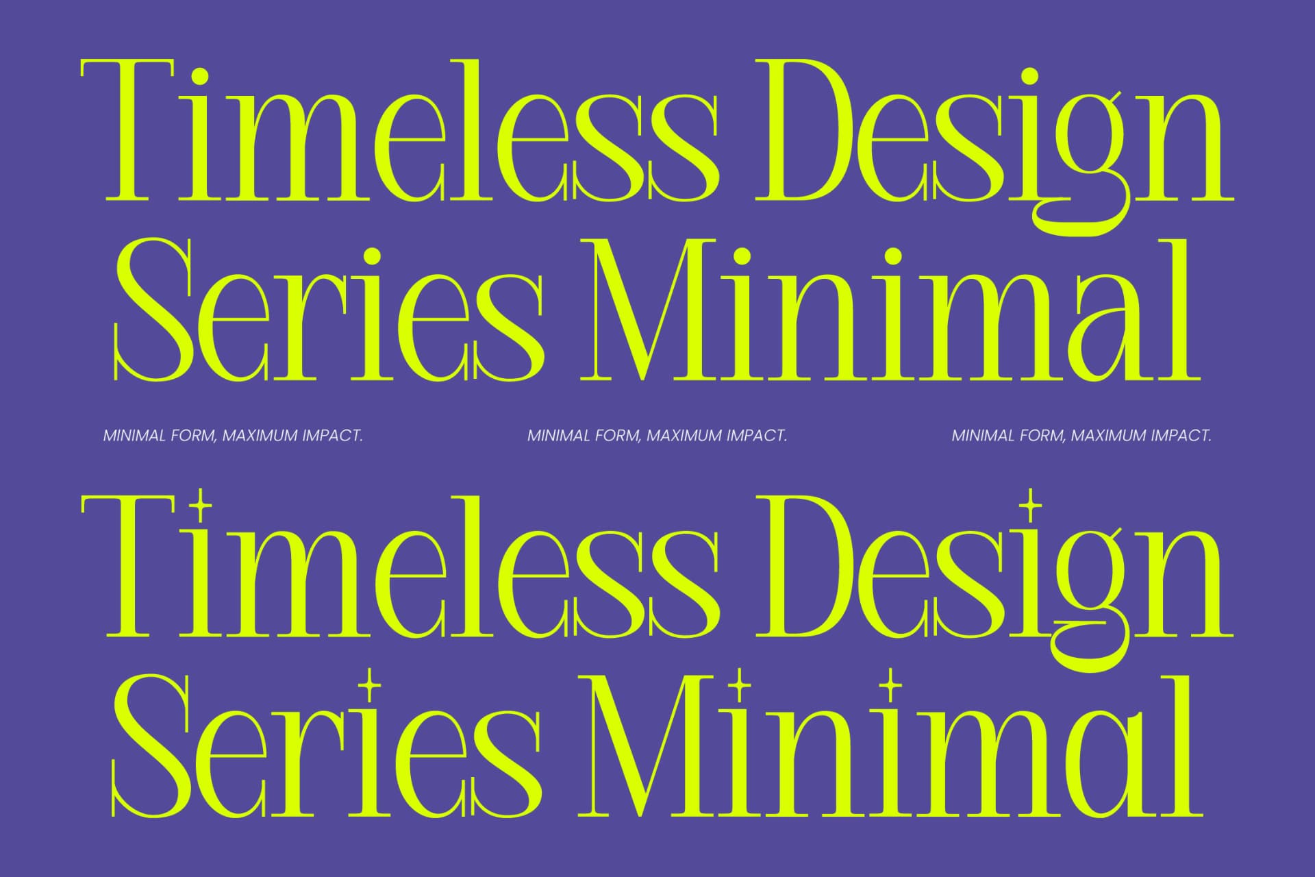 Preview 8 for Margoise - Modern Display Serif Font