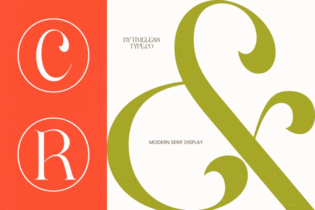 Preview 6 for Lerukay - Modern Luxury Serif