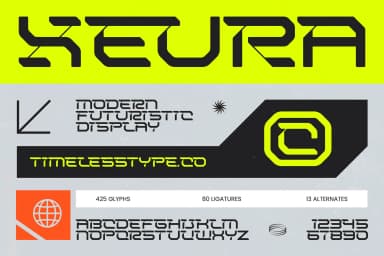 Xeura - Modern Futuristic Display