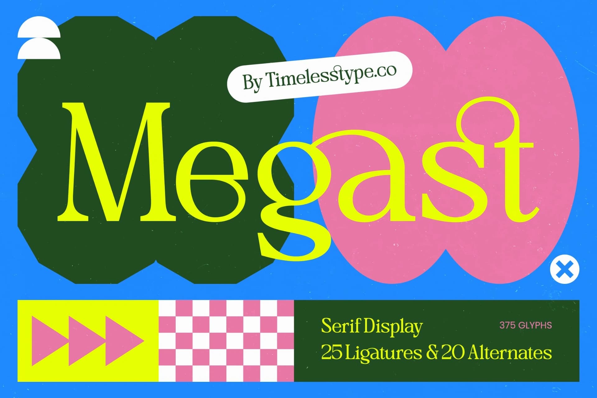 Preview of Megast - Modern Serif Display font