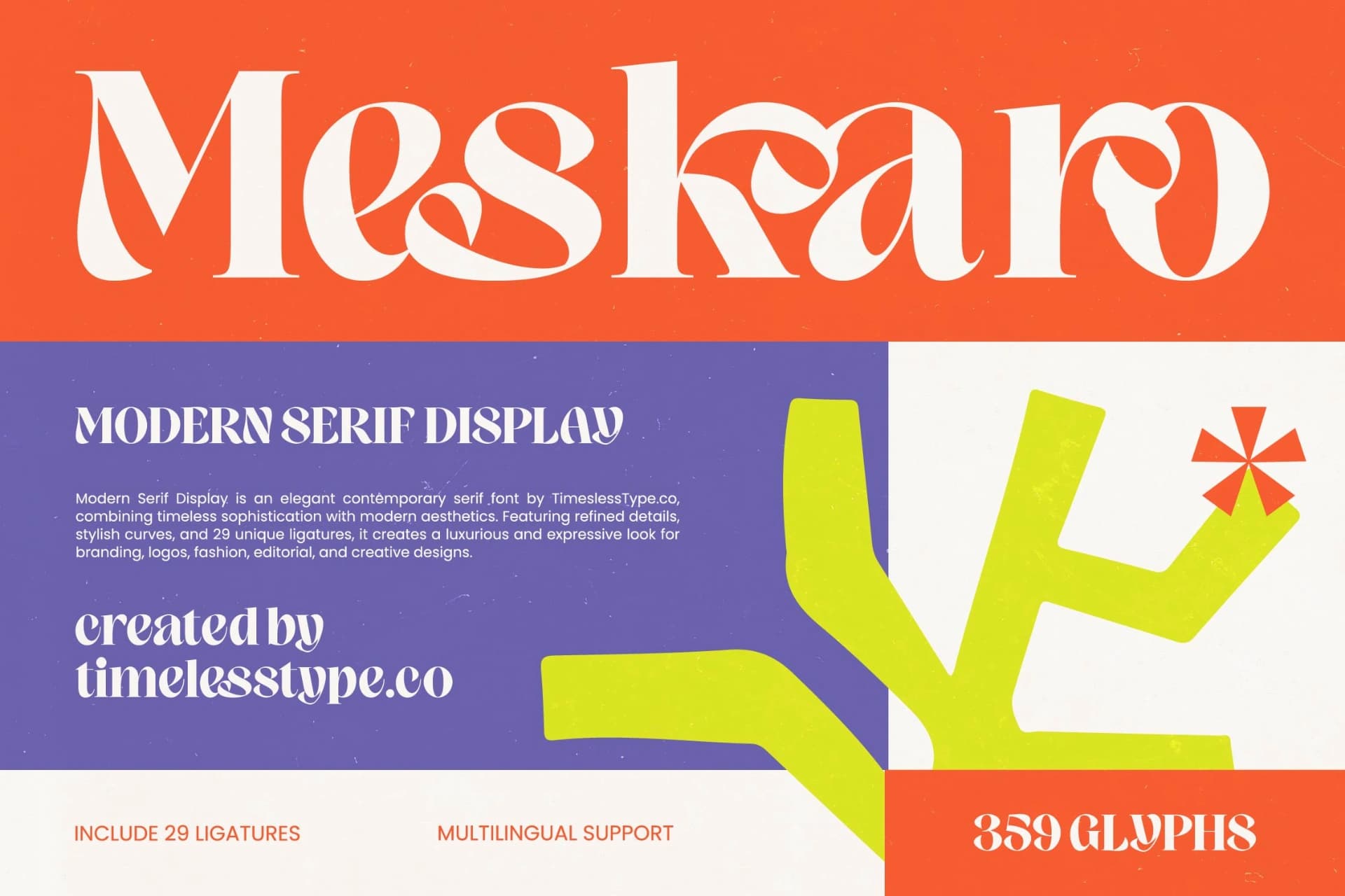 Preview 1 for Meskaro – Modern Serif Display