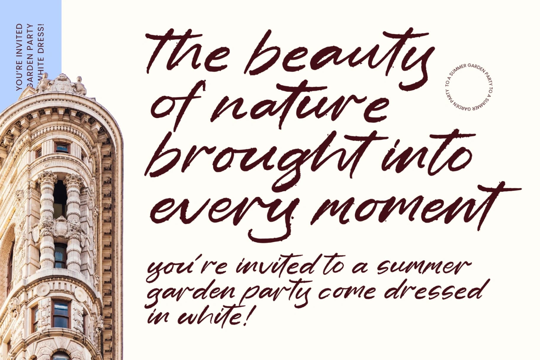 Preview 9 for Golden Petals - Brush Font Calligraphy