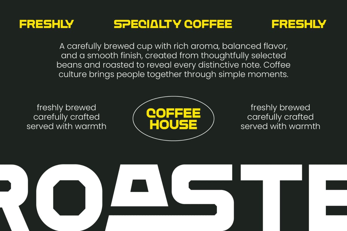 Maison Vance – Display Sans Serif font preview 7
