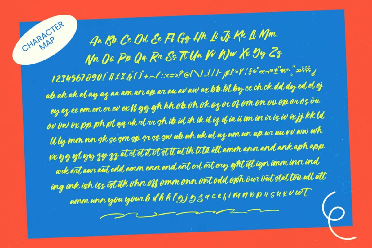 Revival Analog - Bold Brush font preview 9