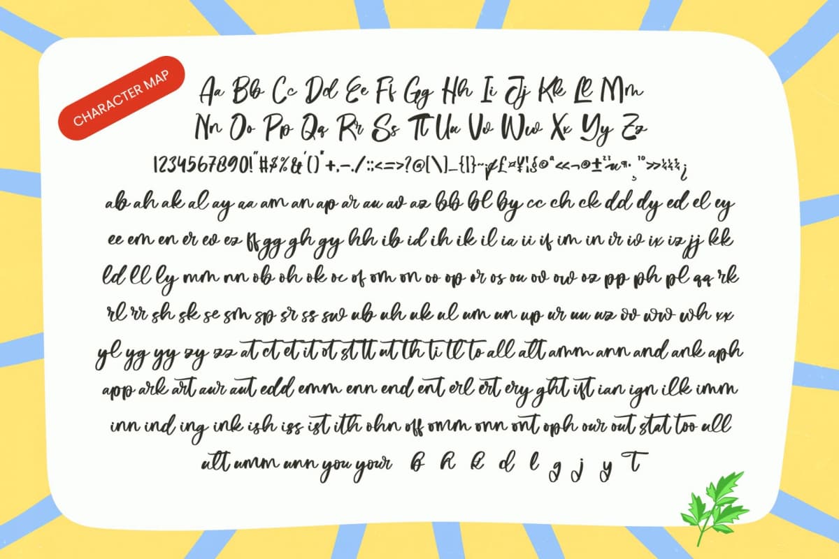 Zecfulmatos - Bold Handwritten font preview 6