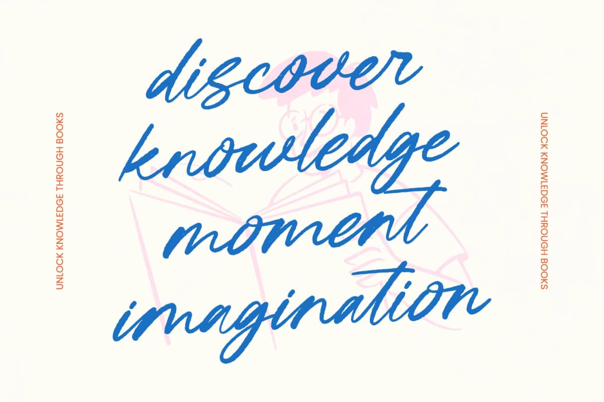 Creative Online - Handwritten Ink font preview 6