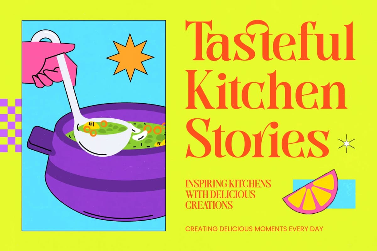 Cooking Paradise – Serif Display Font font preview 3