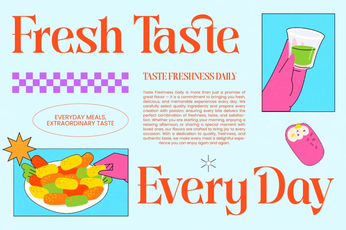 Cooking Paradise – Serif Display Font font preview 4